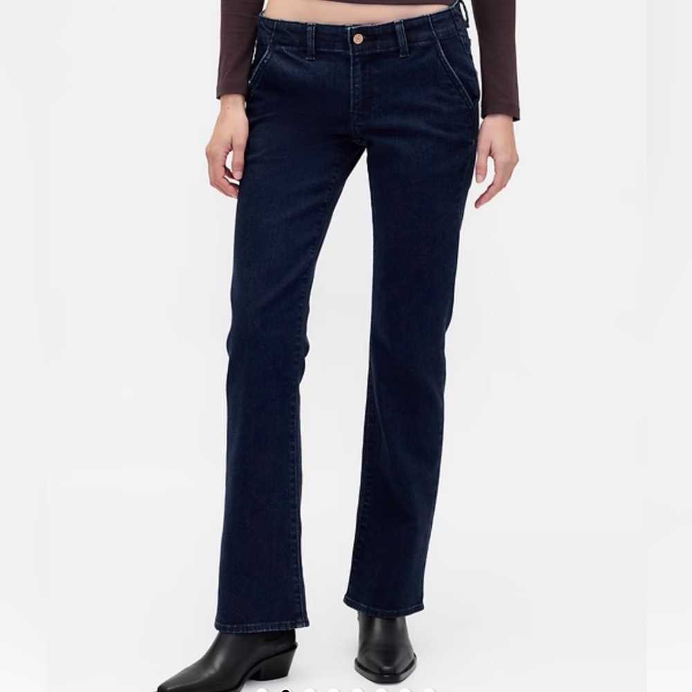 GAP Women's Boot Cut Jeans - Navy